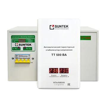 Thyristor voltage stabilizers SUNTEK