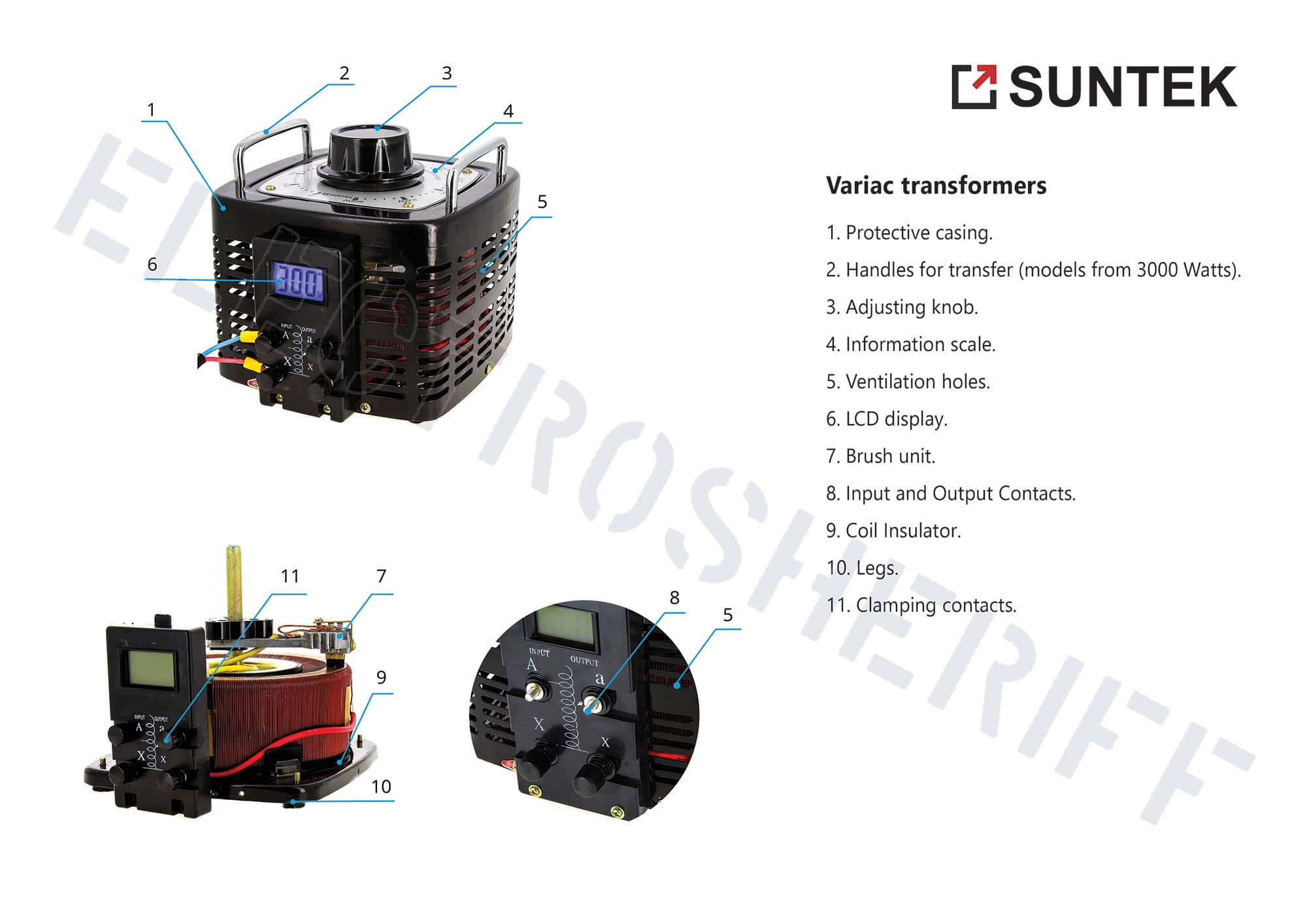 Variac Transformer SUNTEK